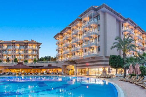 women look into the distance with a smile