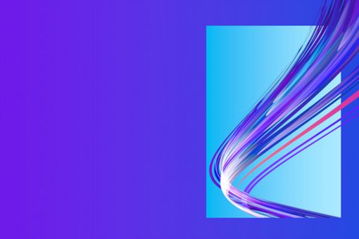 purple lines in light blue window